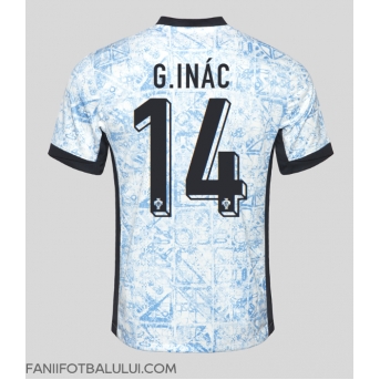 Portugalia Goncalo Inacio #14 Tricou Fotbal Replică European 2024 Barbati Deplasare
